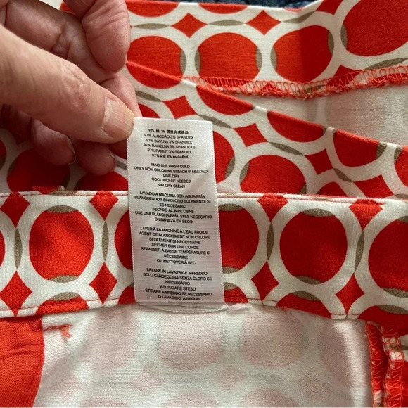 MICHAEL MICHAEL KORS Cotton Blend Twill Shorts boho retro quiet luxury 70’s - Picture 8 of 10